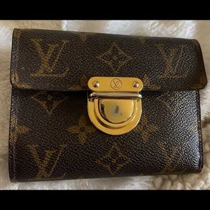 Authentic Louis Vuitton Monogram canvas Koala Wallet